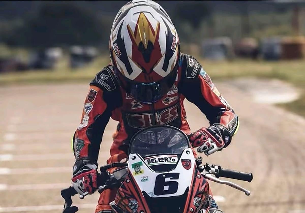 El piloto de La Herradura Juan Puertas se proclama subcampeón de Andalucía en la categoría MiniGP 110