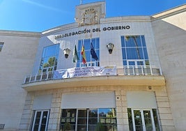 Fachada de la Subdelegación del Gobierno en Jaén.