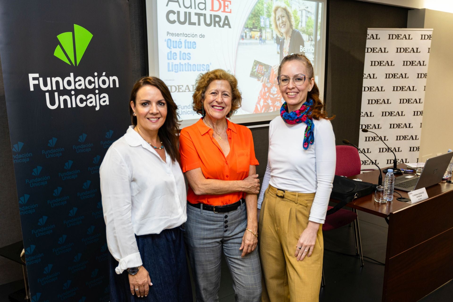 El Aula de Cultura de Berna González Harbour en fotos