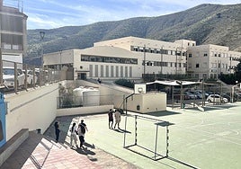 IES La Contraviesa de Albuñol, ayer.