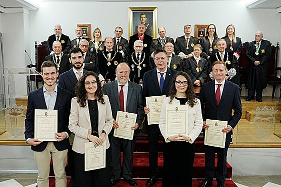 La Real Academia de Jurisprudencia y Legislación entregó también sus premios anuales.