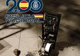 Detenido por destrozar un parquímetro con una piedra en pleno centro para llevarse la recaudación