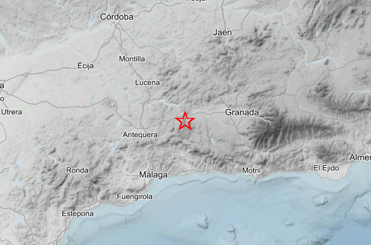 Un terremoto de 2,6 grados se deja notar en la comarca de Loja