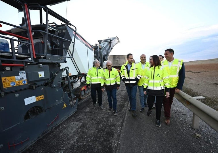 La Junta inicia la renovación del firme de la carretera de Otura a La Malahá para mejorar el acceso a CITAI