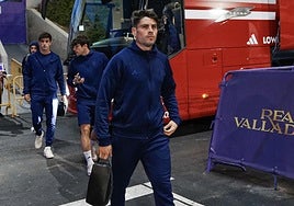 El capitán Sergio Ruiz encabeza la expedición del Granada en Valladolid.