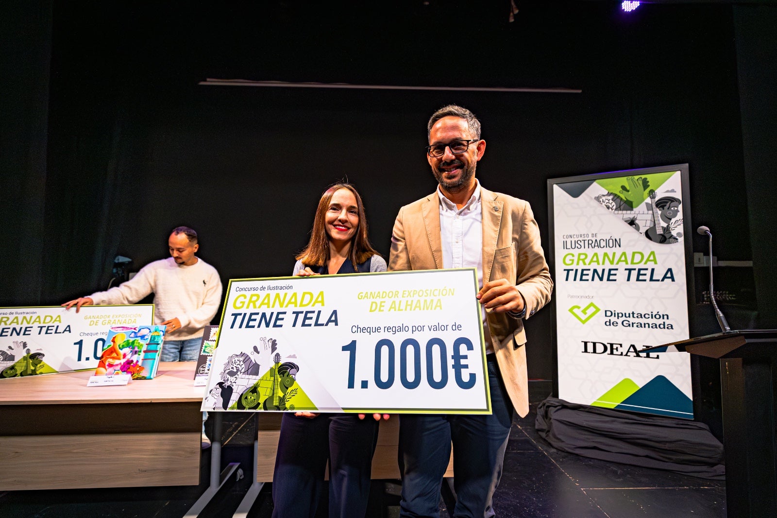 Las imágenes de la entrega de galardones de la segunda edición de &#039;Granada tiene tela&#039;