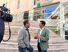 Cuenca junto a Ibañez hoy en atencion a los medios