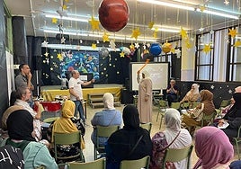 Primera actividad organizada en El Puche.