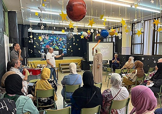 Primera actividad organizada en El Puche.