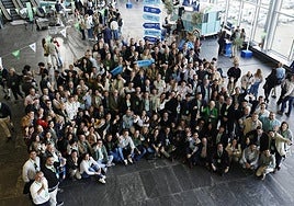 Delegación del PP de Almería en el congreso regional.