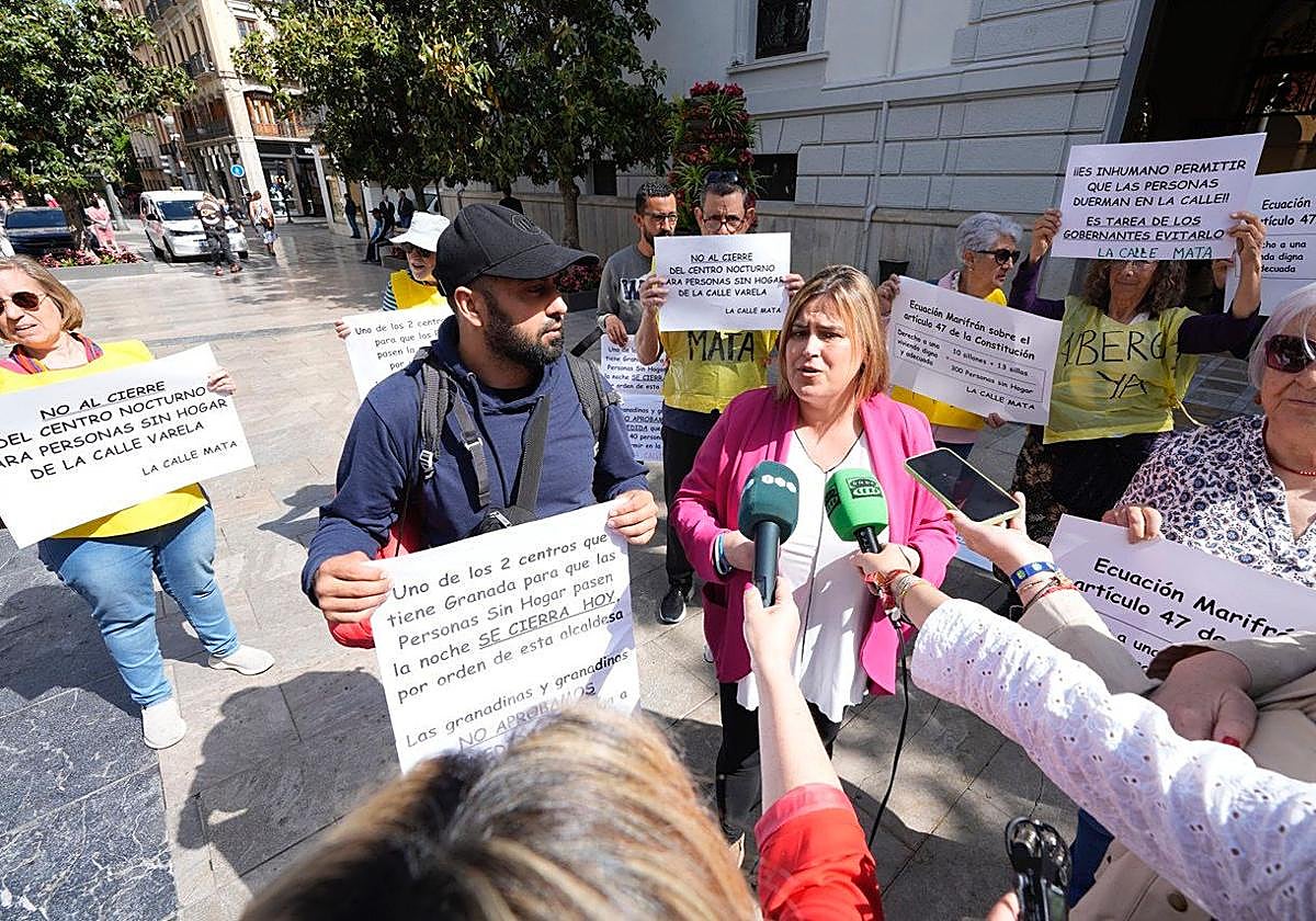 La concejala del PSOE en el Ayuntamiento de Granada, Nuria Gutiérrez.
