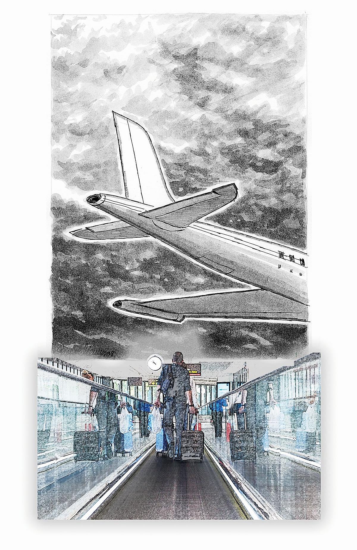 El vuelo sin hora a Madrid