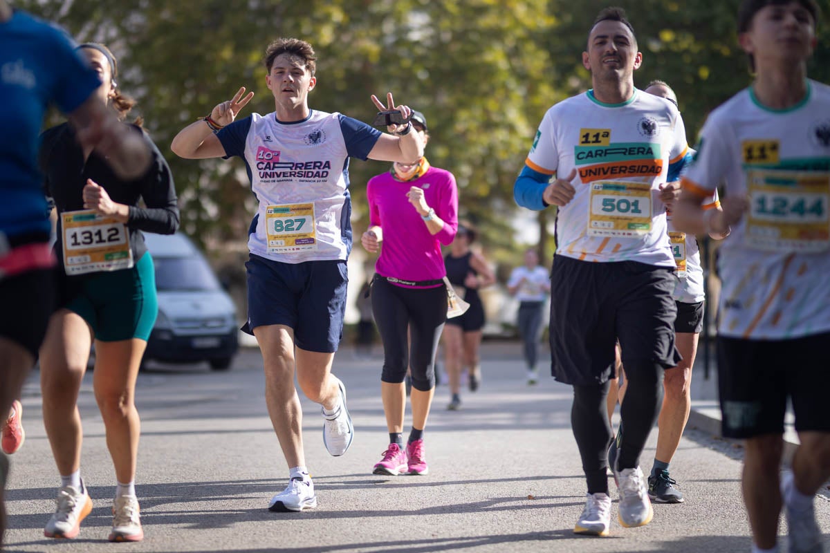 Encuéntrate en la carrera Universidad-Ciudad de Granada