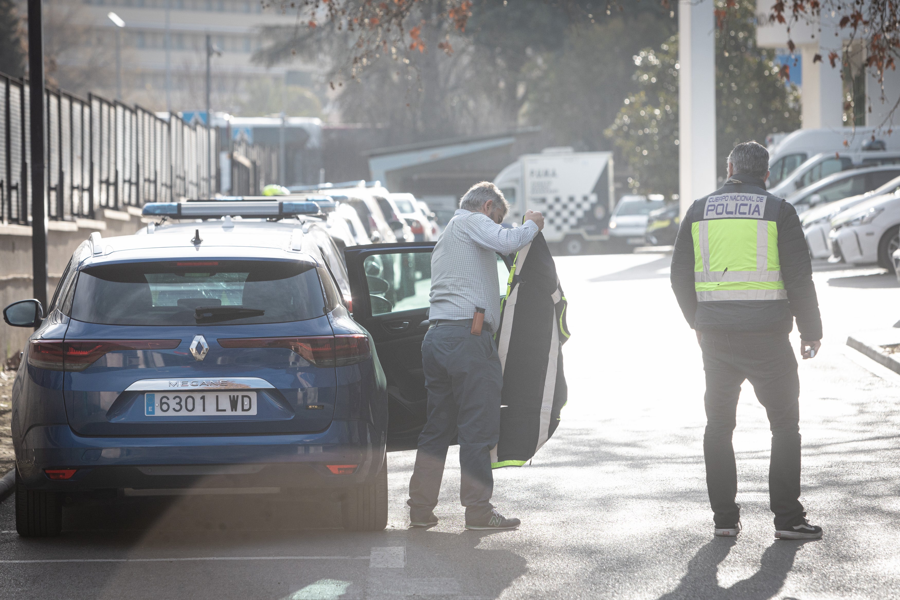 Imagen de archivo de los registros de la UDEF en dependencias policiales.
