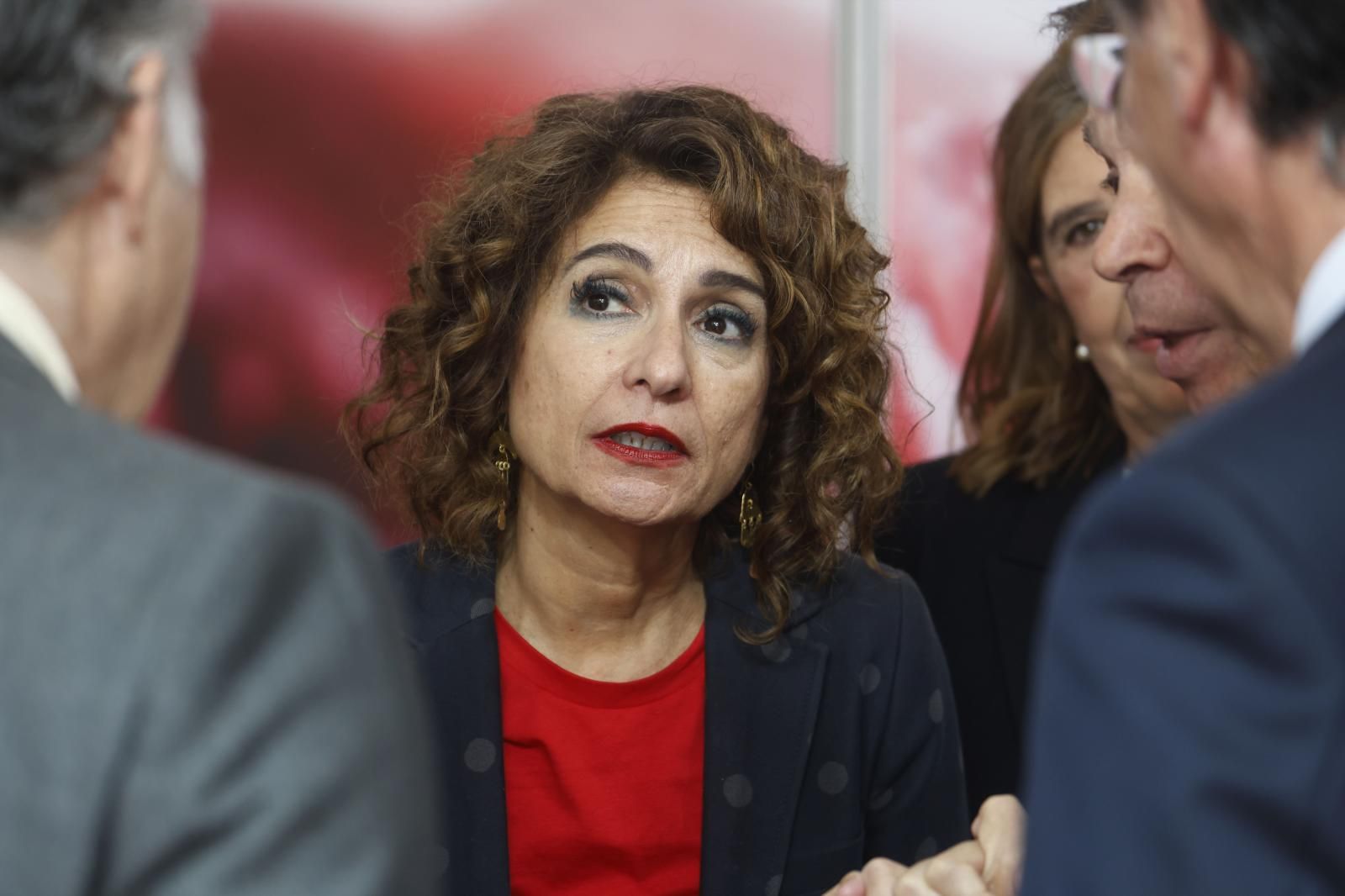 María Jesús Montero en una imagen de este fin de semana.