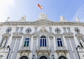 Fachada del Tribunal Supremo