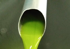 Aceite verde.