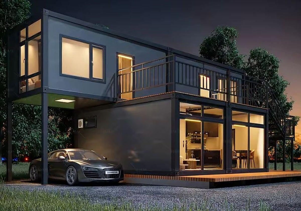 La casa de dos plantas de moda en AliExpress.