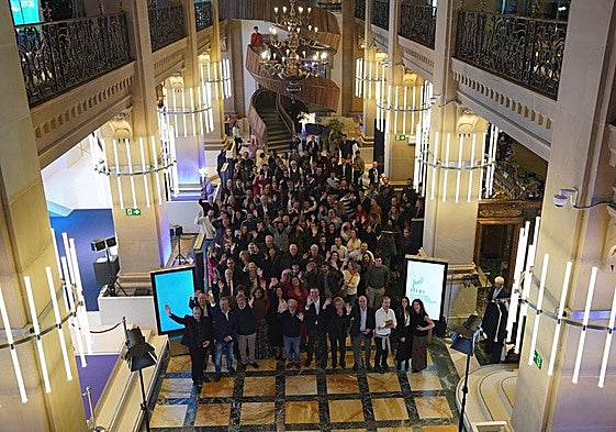 Momento de la presentación de Fical en Madrid, anoche.