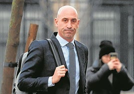 Luis Rubiales, expresidente de la RFEF, en una imagen de archivo.