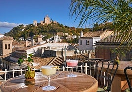 Vista del hotel de Granada, el más lujoso de España.