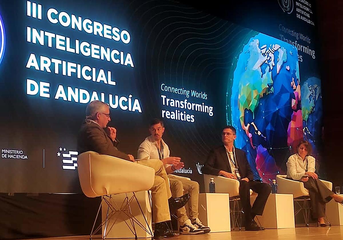 Víctor Iglesias, Pablo Soto, Oriol Izquierdo y Nuria Sánchez.
