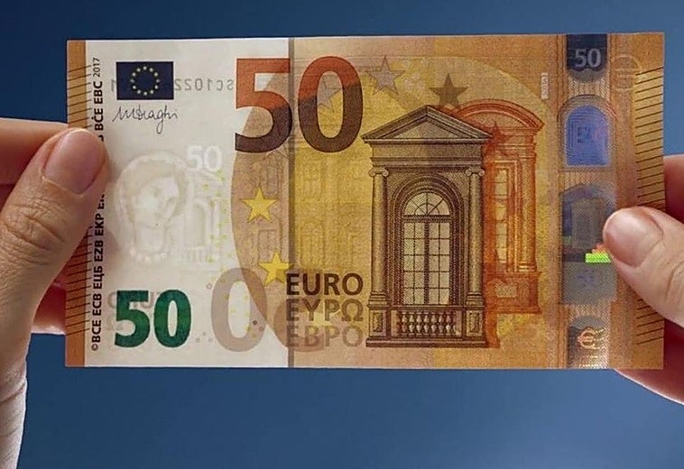 Alerta por un joven que entra a comercios de un pueblo de Granada con billetes falsos de 50 euros