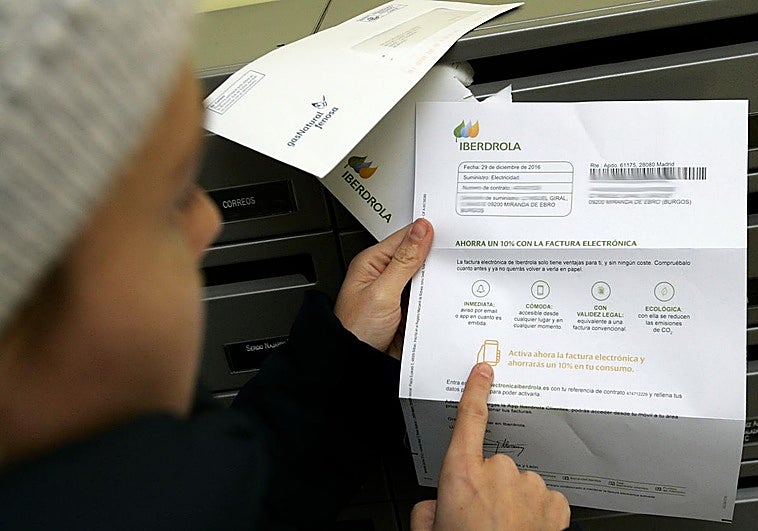 Clientes de Iberdrola, en alerta por una estafa en forma de factura