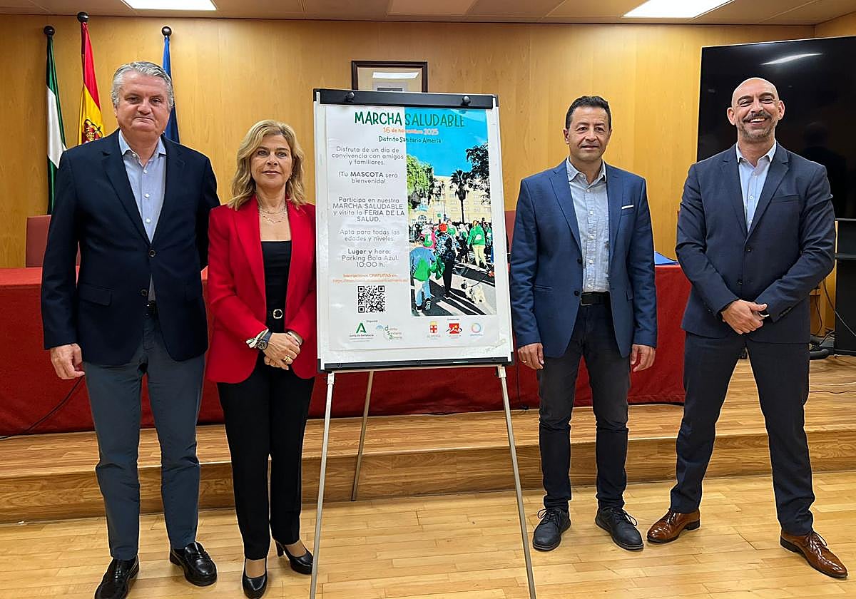 Almería se moviliza en una gran marcha saludable para promover el bienestar y la solidaridad