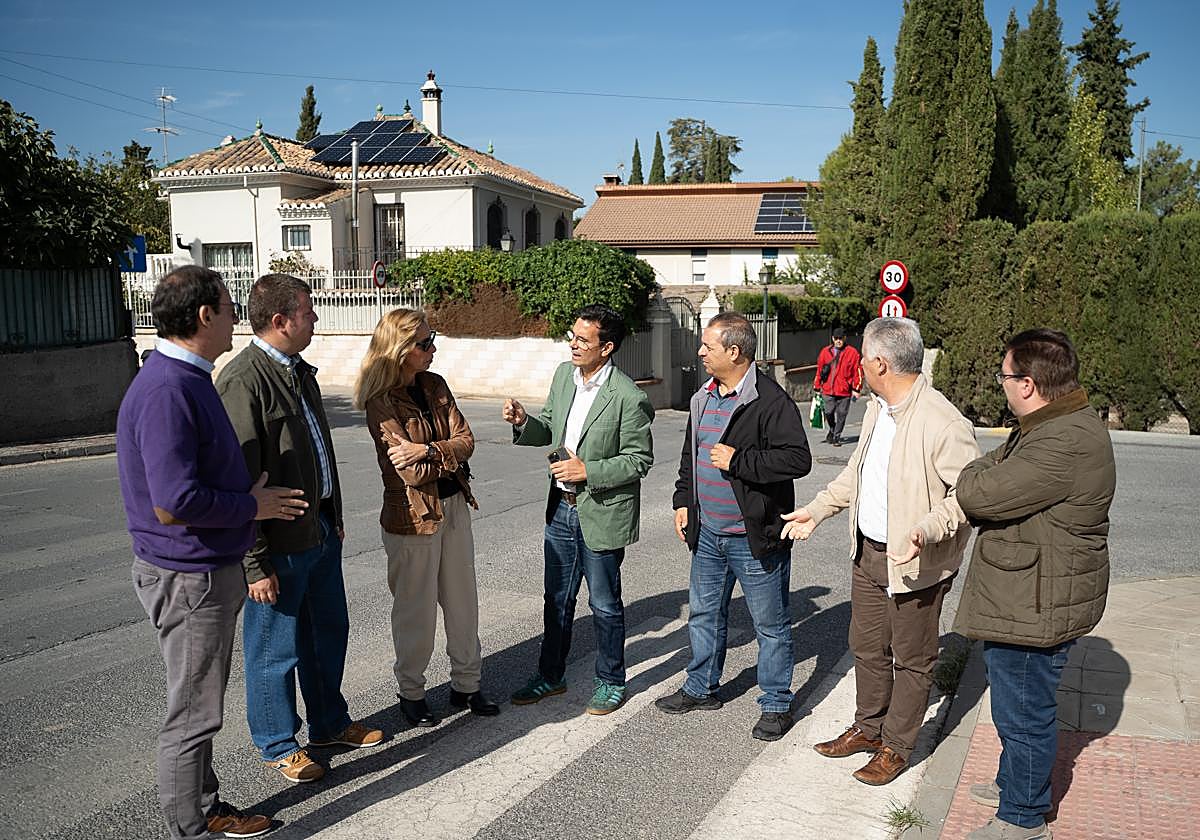 El PSOE pide a Diputación que ayude a Cájar y Monachil a reparar «una vía compartida en mal estado»