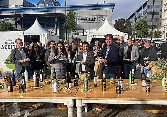 Inauguración de la Fiesta del Primer Aceite en Fuenlabrada.