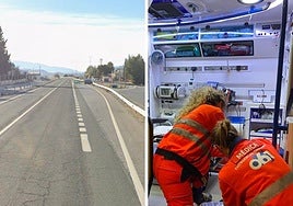 Un hombre sufre una muerte súbita en Padul y los sanitarios de Emergencias consiguen reanimarlo