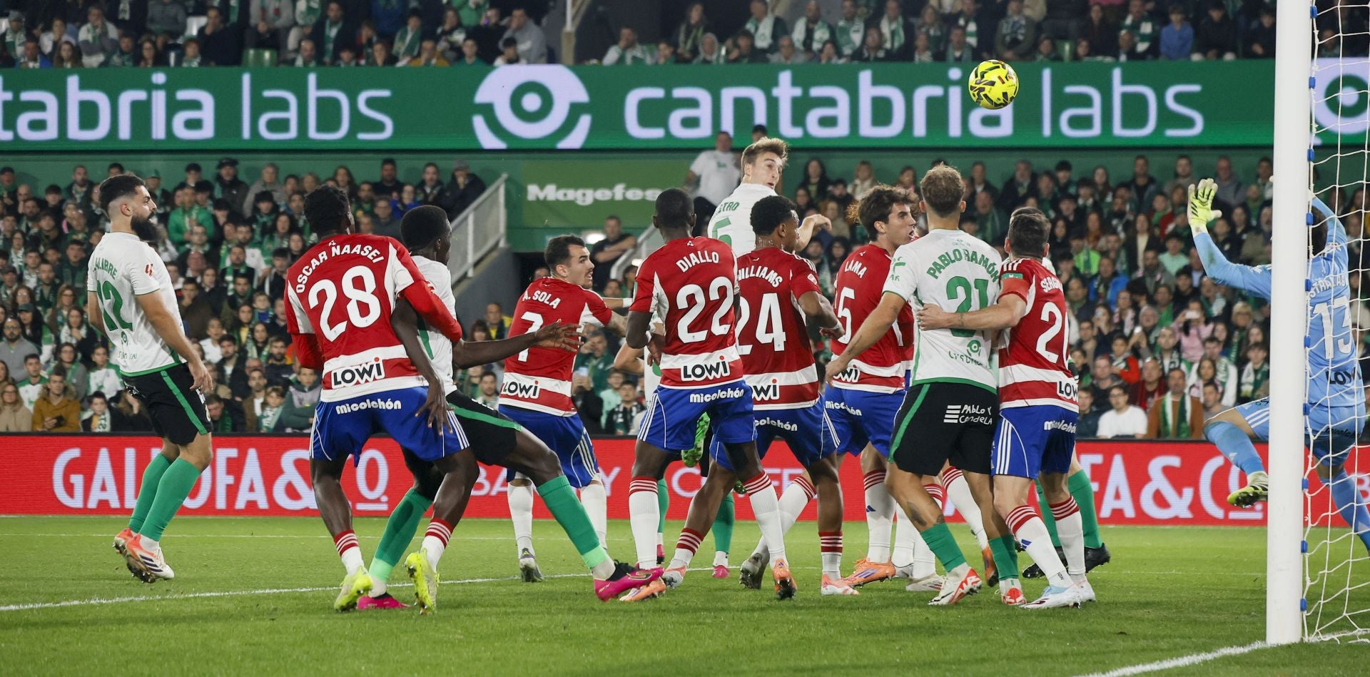 Las mejores imágenes del Racing - Granada CF