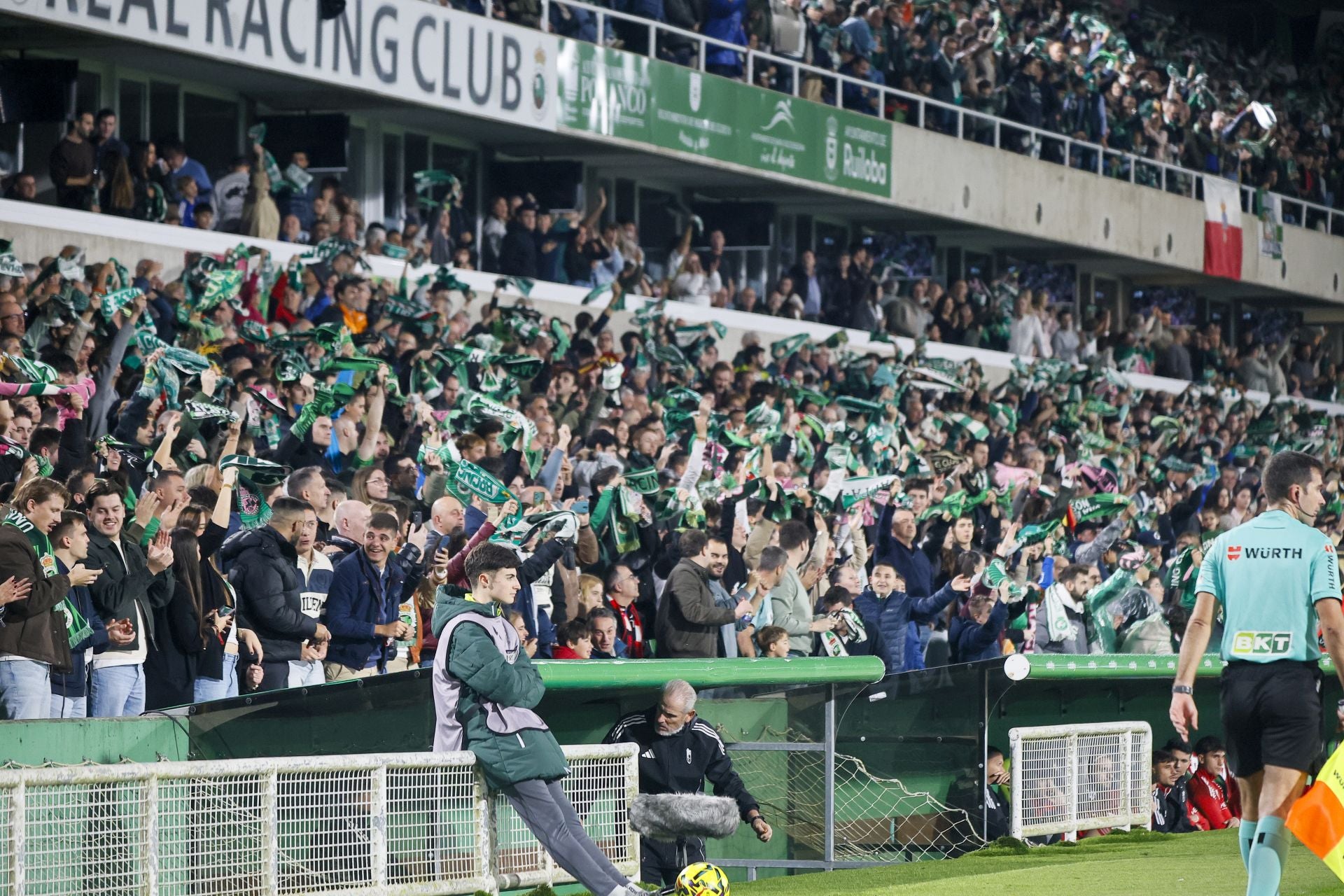 Las mejores imágenes del Racing - Granada CF