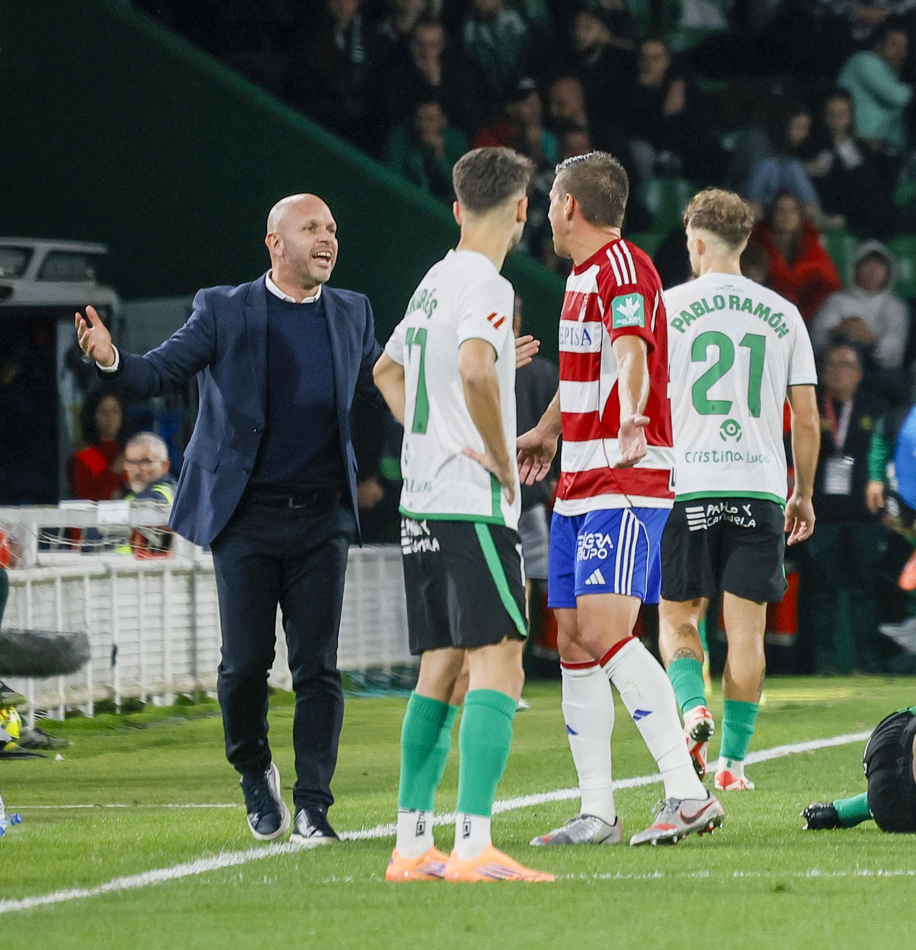 Las mejores imágenes del Racing - Granada CF