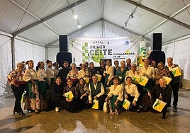 Miembros de la Casa Regional Andaluza de Fuenlabrada.