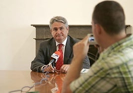 Pedro Álvarez cuando era alcalde de Motril.