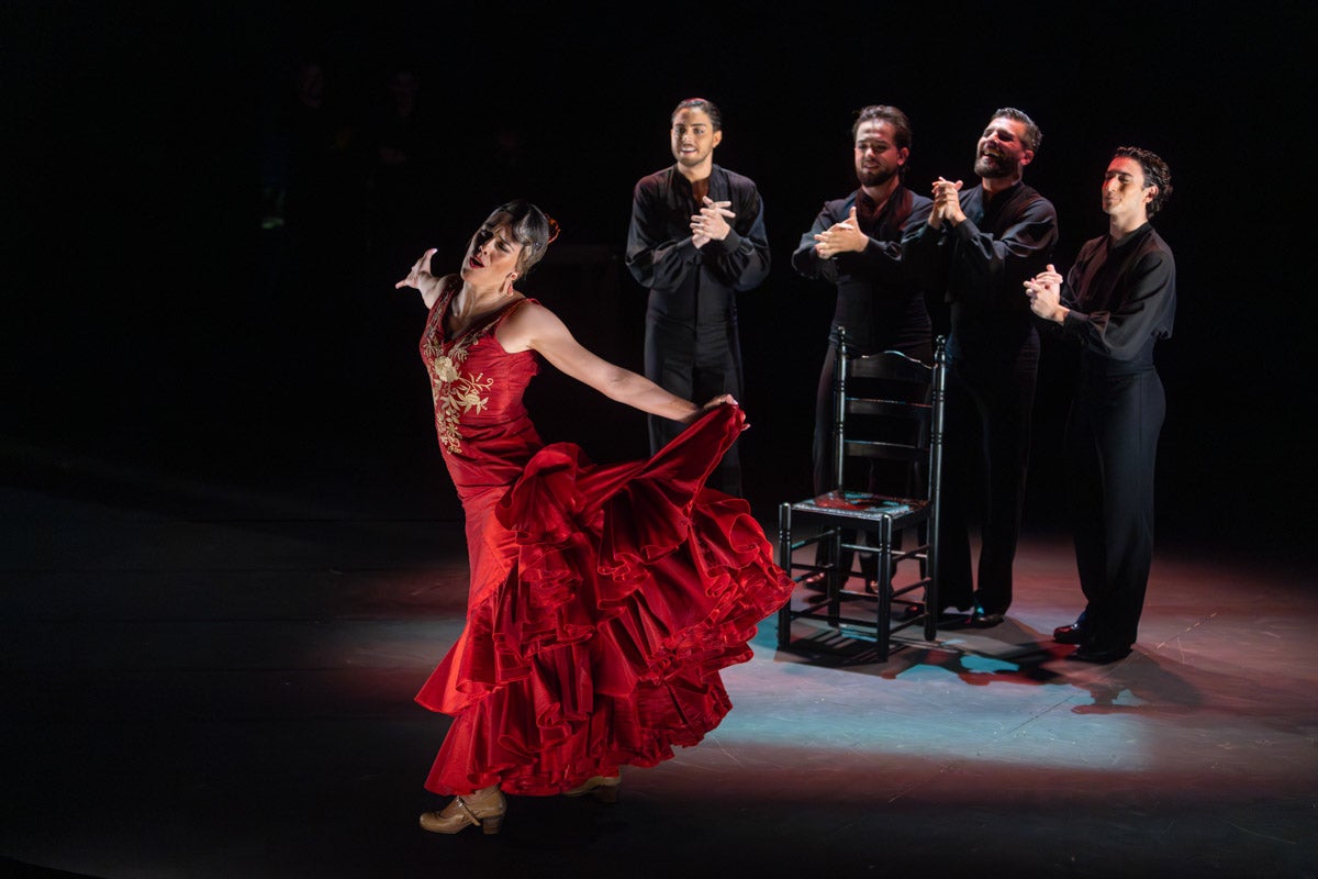 Las imagenes del Ballet Flamenco de Andalucía, en el Alhambra