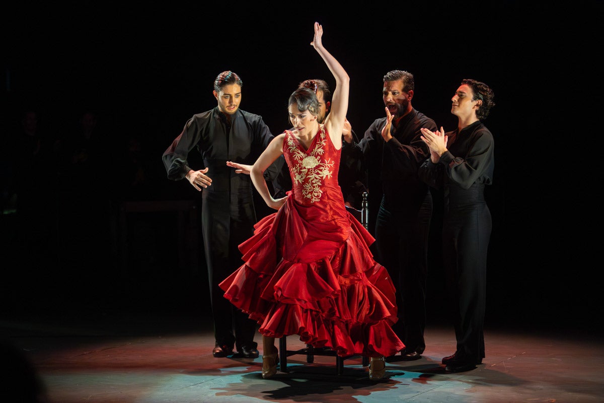 Las imagenes del Ballet Flamenco de Andalucía, en el Alhambra
