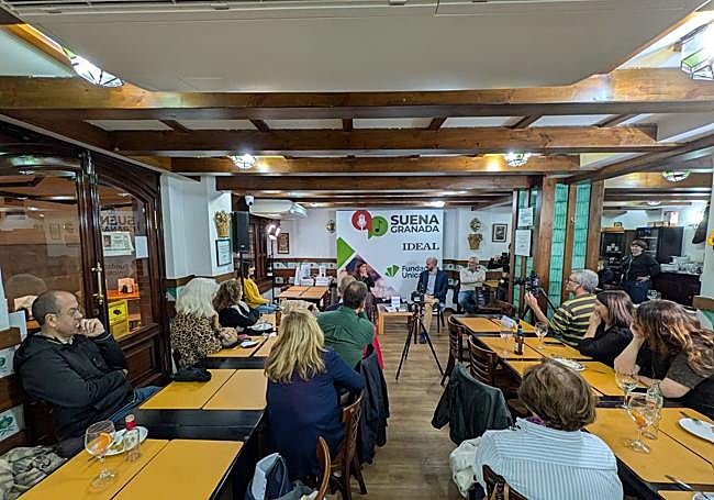 Ambiente en Mesón Alegría.