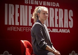 La entrenadora Irene Ferreras, en una imagen de archivo.