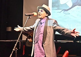 Un momento de la presentación del disco.