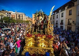 Cofradía de la Entrada de Jesús en Jerusalén, en una imagen de archivo.