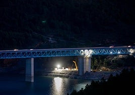 Tramo que estaba cortado al tráfico en la A-44 por las obras en Rules.