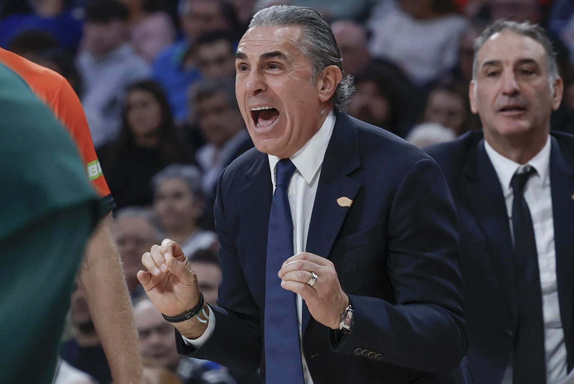 Sergio Scariolo, en tensión.