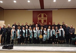 Componentes del Coro y Orquesta Hadira Plectro.