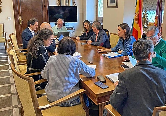 Comisión de Hacienda sobre los presupuestos de la capital.