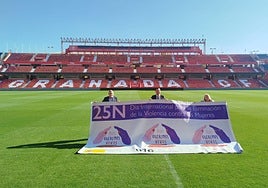 Presentación de las acciones del Granada por el 25N.