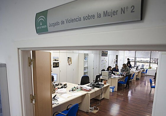 Uno de los juzgados de Violencia Sobre la Mujer de Granada.