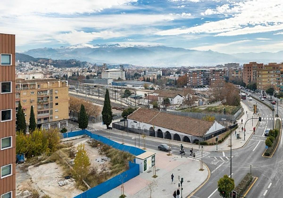 Parcela en Parque Automovilisno donde se construirán las nuevas viviendas